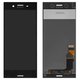 Дисплей для Sony G8141 Xperia XZ Premium, G8142 Xperia XZ Premium Dual, чорний, без рамки, deepsea black