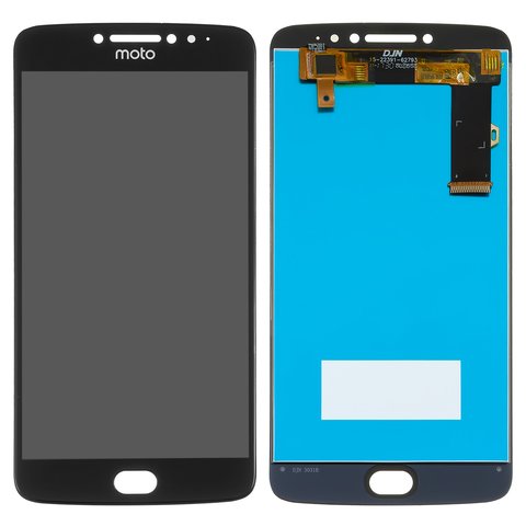 Дисплей для Motorola XT1771 Moto E4 Plus, черный, без рамки, Сopy
