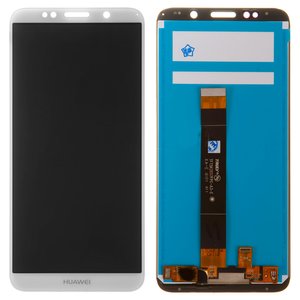 Дисплей для Huawei Honor 7A 5,45", Honor 7s, Honor Play 7, Y5 2018 , Y5 Prime 2018 , белый, без рамки, High Copy, DUA L22 