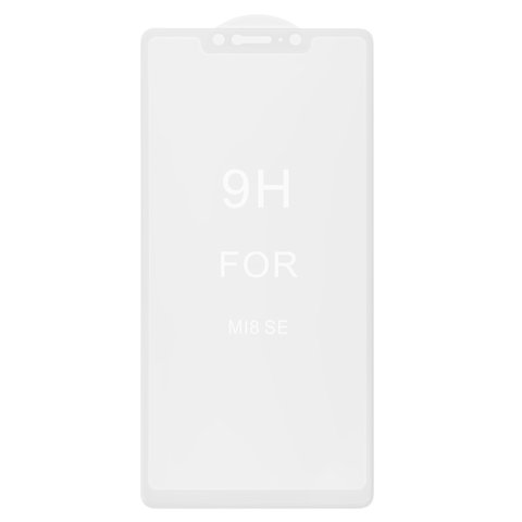 Захисне скло All Spares для Xiaomi Mi 8 SE 5.88", 5D Full Glue, білий, шар клею нанесений по всій поверхні, M1805E2A