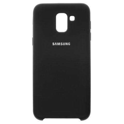 Чохол для Samsung J600 Galaxy J6, J810 Galaxy J8 2018 , чорний, Original Soft Case, силікон, black 18 
