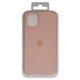 Чехол для Apple iPhone 12 mini, розовый, Original Soft Case, силикон, pink sand (19)