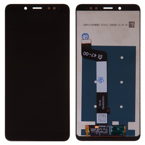 Дисплей для Xiaomi Redmi Note 5, чорний, без рамки, Сopy, In Cell, TFT 