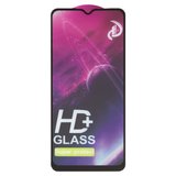 Защитное стекло All Spares для Realme C30s, совместимо с чехлом, Full Glue, черный