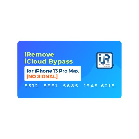 iRemove iCloud Bypass для iPhone 13 Pro Max [NO SIGNAL]