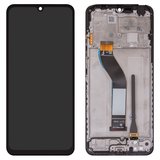 Дисплей для Xiaomi Poco C75, Redmi 14C 4G, Redmi 14C 5G, Redmi A4, чорний, з рамкою, Original (PRC), 2411DRN47C, 2409BRN2CA, 2409BRN2CG, 2409BRN2CY