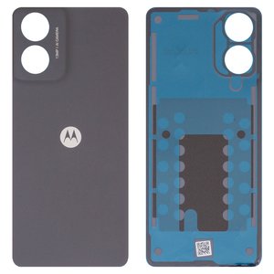 Задняя панель корпуса для Motorola Moto E14, черная, graphite gray