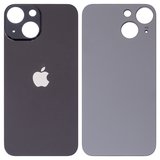 Задняя панель корпуса для iPhone 13 mini, черная, не нужно снимать стекло камеры, Original (PRC), big hole, midnight