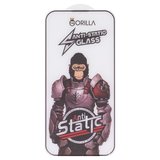 Защитное стекло Gorilla для Apple iPhone 14 Pro, iPhone 15, iPhone 16, совместимо с чехлом, Full Glue, Anti-Static, черный
