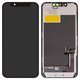 Дисплей для iPhone 13 mini, черный, с рамкой, High Copy, (OLED) DD-OLED