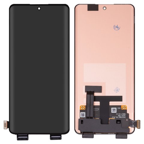 Дисплей для Realme 10 Pro Plus RMX3687, RMX3686 , 11 Pro RMX3771 , 12 Pro; Oppo Reno 8T 5G, Reno11 CPH2599 , Reno9 PHM110 , чорний, без рамки, Original PRC , ver. BOE, CPH2531, CPH2525