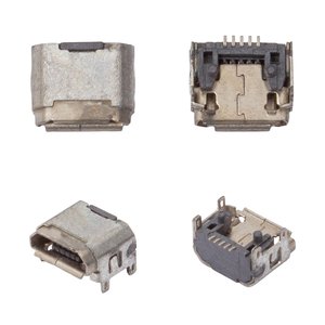 Конектор зарядки для China, 5 pin, micro USB тип B