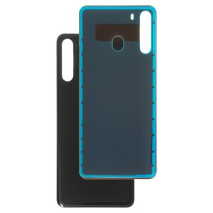 Panel trasero de carcasa puede usarse con Samsung A215 Galaxy A21, negra
