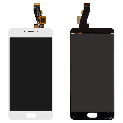 LCD compatible with Meizu M3s, M3s Mini, white, without frame, High Copy 