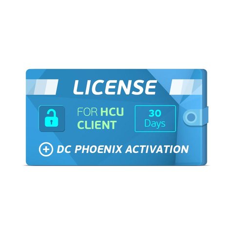 Activación de licencia de 30 días para HCU Client + Activación DC Phoenix