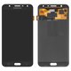 LCD compatible with Samsung J701 Galaxy J7 Neo, (black, without frame, original (change glass) )