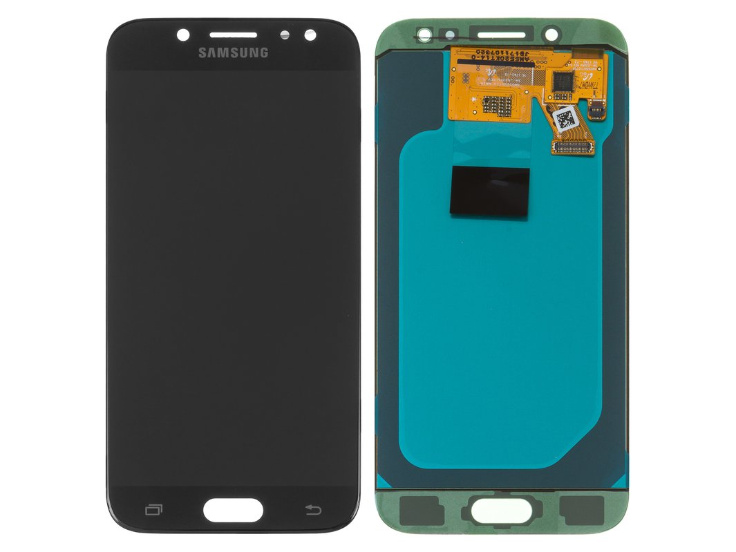 Lcd Compatible With Samsung J530 Galaxy J5 17 Black Without Frame Original Service Pack Gh97 738a Gh97 0a All Spares