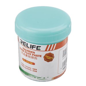 Fundente en pasta RELIFE RL 559 IM, para soldadura sin plomo, actividad alta, 100 g