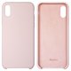 Case Baseus compatible with iPhone XS, (pink, Silk Touch) #WIAPIPH58-ASL04