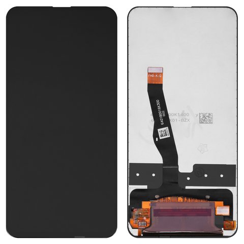 LCD compatible with Huawei P Smart Pro 2019 , Y9 Prime 2019 , black, without frame, original change glass 