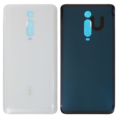 Panel trasero de carcasa puede usarse con Xiaomi Redmi K20, Redmi K20 Pro, blanco, Logo Redmi