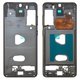 Housing Middle Part compatible with Samsung G980 Galaxy S20, G981 Galaxy S20 5G, (gray, LCD binding frame, cosmic grey)
