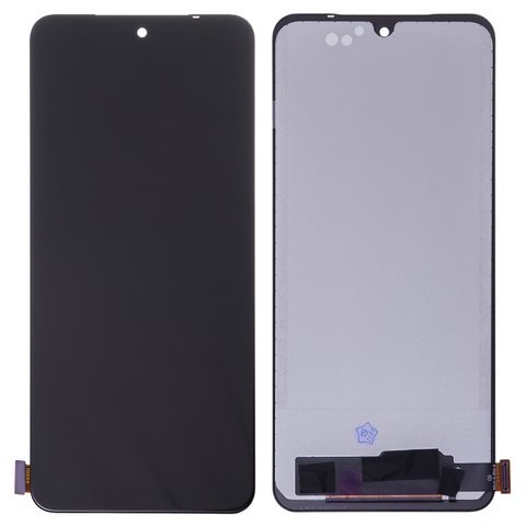 LCD compatible with Xiaomi Poco M5s, Redmi Note 10, Redmi Note 10S, black, without frame, Copy, TFT , M2101K7AI, M2101K7AG 