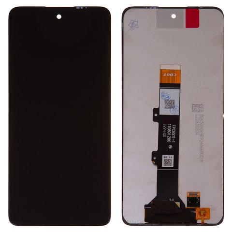 Pantalla LCD puede usarse con Motorola Moto E32, Moto E32s, XT2231 Moto G22, negro, sin marco, High Copy