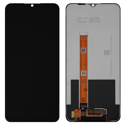 LCD compatible with Realme C21Y, C25Y, black, without frame, Original PRC , LM5C3653F0 A1  