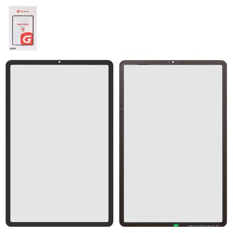 Housing Glass G+OCA PRO compatible with Xiaomi Mi Pad 5, Mi Pad 5 Pro, with OCA film, black 