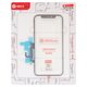 Touchscreen G+OCA PRO compatible with iPhone 12, (with OCA film, black, without microcircuit)