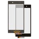 Touchscreen compatible with Sony C6902 L39h Xperia Z1, C6903 Xperia Z1, (black)
