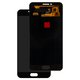 LCD compatible with Samsung C5000 Galaxy C5, (black, without frame, Original (PRC), original glass)