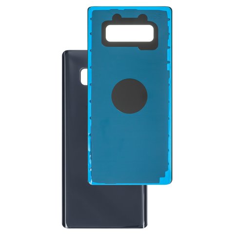 Housing Back Cover compatible with Samsung N950F Galaxy Note 8, dark blue, deep sea blue 