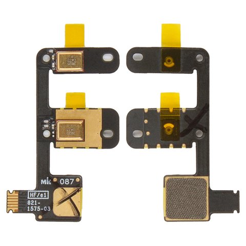 Flat Cable compatible with iPad Mini 2 Retina, iPad Mini 3 Retina, microphone, with components 