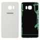 Housing Back Cover compatible with Samsung G928 Galaxy S6 EDGE Plus, (white, 2.5D, Original (PRC))