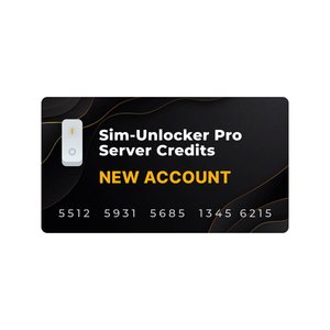Серверные кредиты Sim Unlocker Pro новый аккаунт 