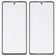 Housing Glass G+OCA PRO compatible with Samsung A725 Galaxy A72, (with OCA film, black)