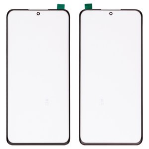 Housing Glass G+OCA PRO compatible with Xiaomi 12, 12S, 12X, with OCA film, black 