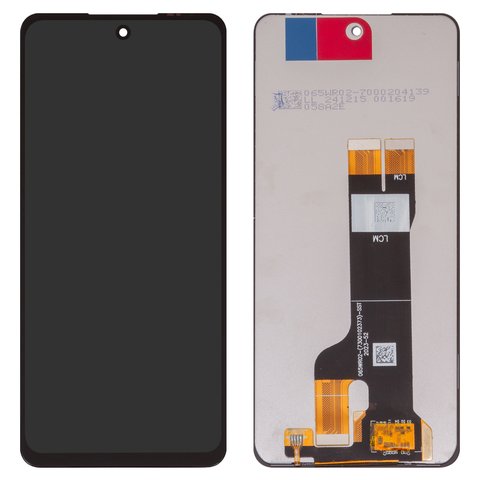 LCD compatible with ZTE Nubia Focus, black, without frame, High Copy, 065WR02 7300102373