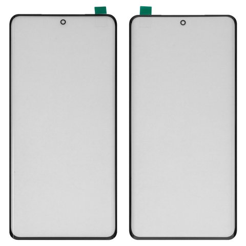 Housing Glass G+OCA PRO compatible with OnePlus 12R, Ace 3, Ace 3 Pro, with OCA film, black 