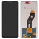 Дисплей для Tecno Pop 8, Spark 20 (KJ5), Spark 20C (BG7), Spark Go (2024) (BG6); Infinix Hot 40i (X6528B), Smart 8 (X6525), черный, без рамки, High Copy, FPC6615