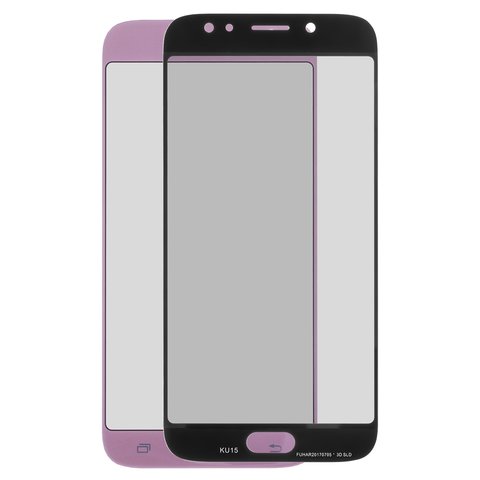 Vidrio de carcasa puede usarse con Samsung J730F Galaxy J7 2017 , rosado