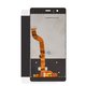 Pantalla LCD puede usarse con Huawei P9, blanco, sin marco, High Copy, EVA-L09 (Single SIM); EVA-L19, EVA-L29 (Dual SIM)