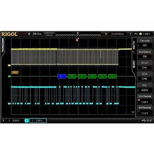 Opción de software RIGOL SD I2C SPI DS6 para análisis y disparo por el bus serial I2C, SPI