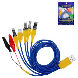 Cable de alimentación de prueba Mechanic I Vivo  puede usarse con celulares Vivo, Android, MC13 MC14 MC15 MC16 crocodile clip micro USB