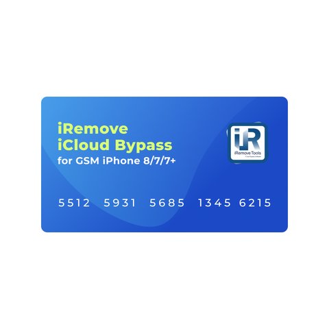 iRemove iCloud Bypass para GSM iPhone 8 7 7+ [NO SIGNAL]