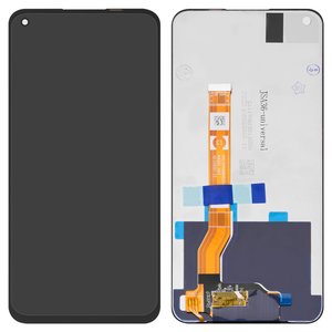 Pantalla LCD puede usarse con Oppo A36, A76, negro, sin marco, High Copy, PESM10, CPH2375, BV06663M L01 MB00, AA255 BOEE, P6604H3L0 FPCA P1.1