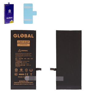 Batería Mechanic puede usarse con Apple iPhone 6S Plus, Li Polymer, 3.82 V, 3500 mAh, mayor capacidad, original IC