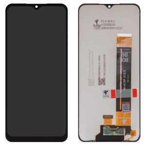 Pantalla LCD puede usarse con Samsung A135 Galaxy A13, A137 Galaxy A13, A236B Galaxy A23 5G, M135 Galaxy M13, M236B Galaxy M23, M336B Galaxy M33, negro, sin marco, FLYCDI, BS066FBM L01 D800_R5.7